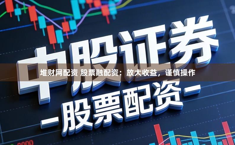 堆财网配资 股票融配资：放大收益，谨慎操作