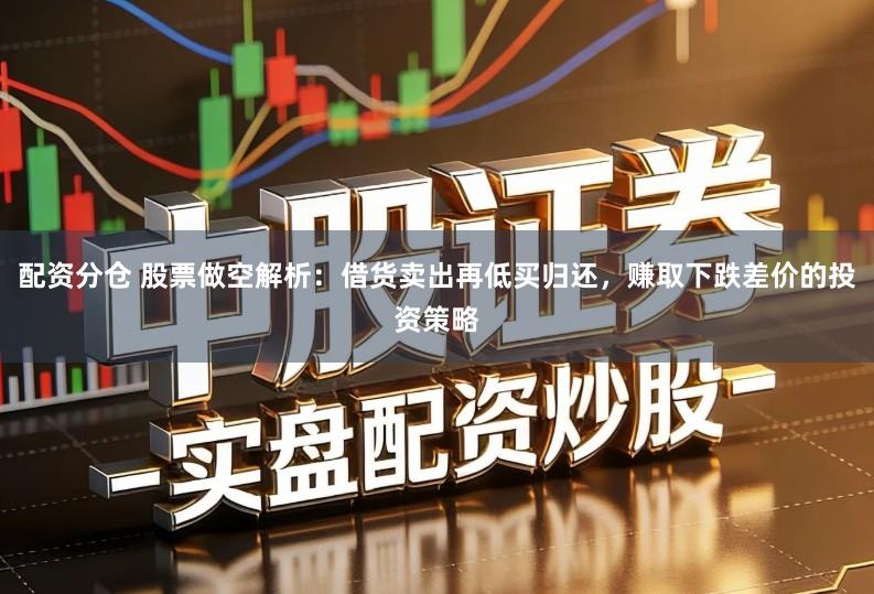 配资分仓 股票做空解析:借货卖出再低买归还,赚取下跌差价的投资策略