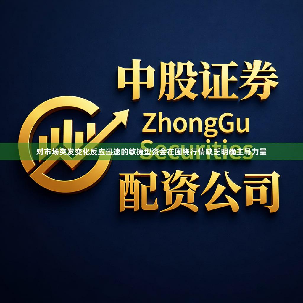 对市场突发变化反应迅速的敏捷型资金在围绕行情缺乏明确主导力量