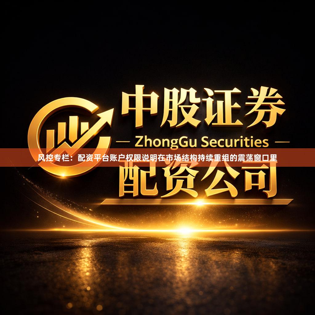 风控专栏：配资平台账户权限说明在市场结构持续重组的震荡窗口里